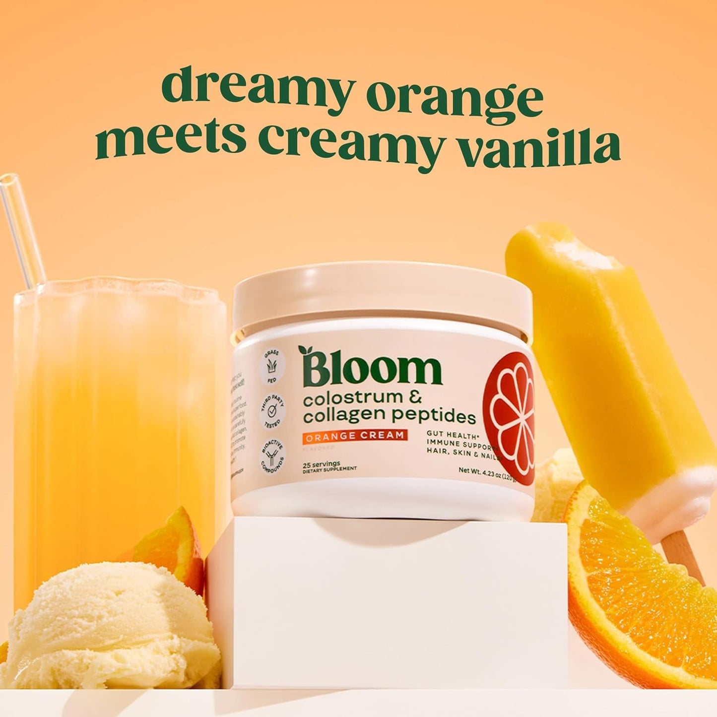 Bloom Nutrition Bovine Colostrum Powder 4.23