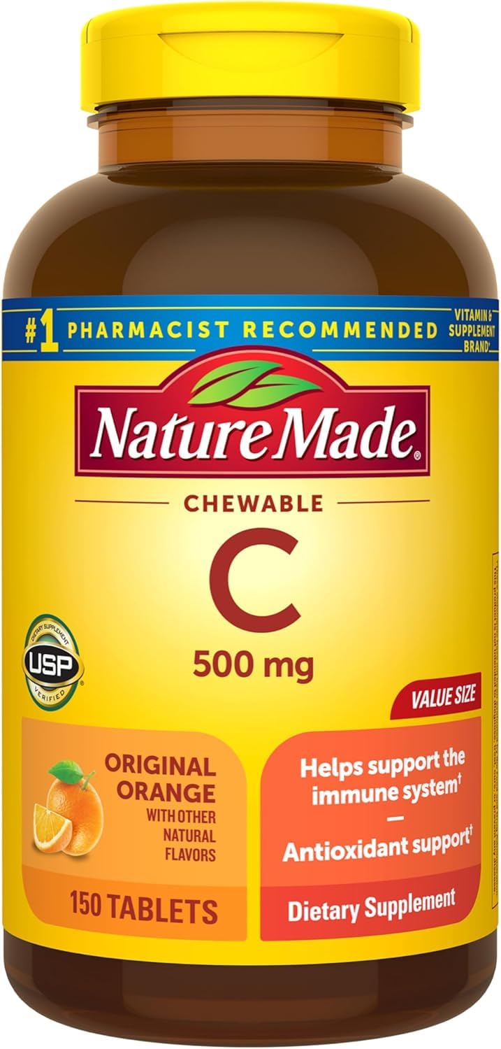 Nature Made Vitamin C 500 mg Tablet 300 Count