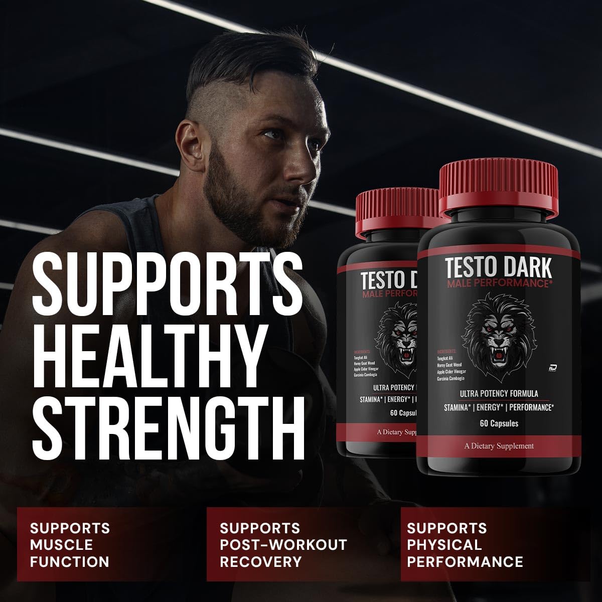 Indelo TestoDark Capsule 180 Capsules