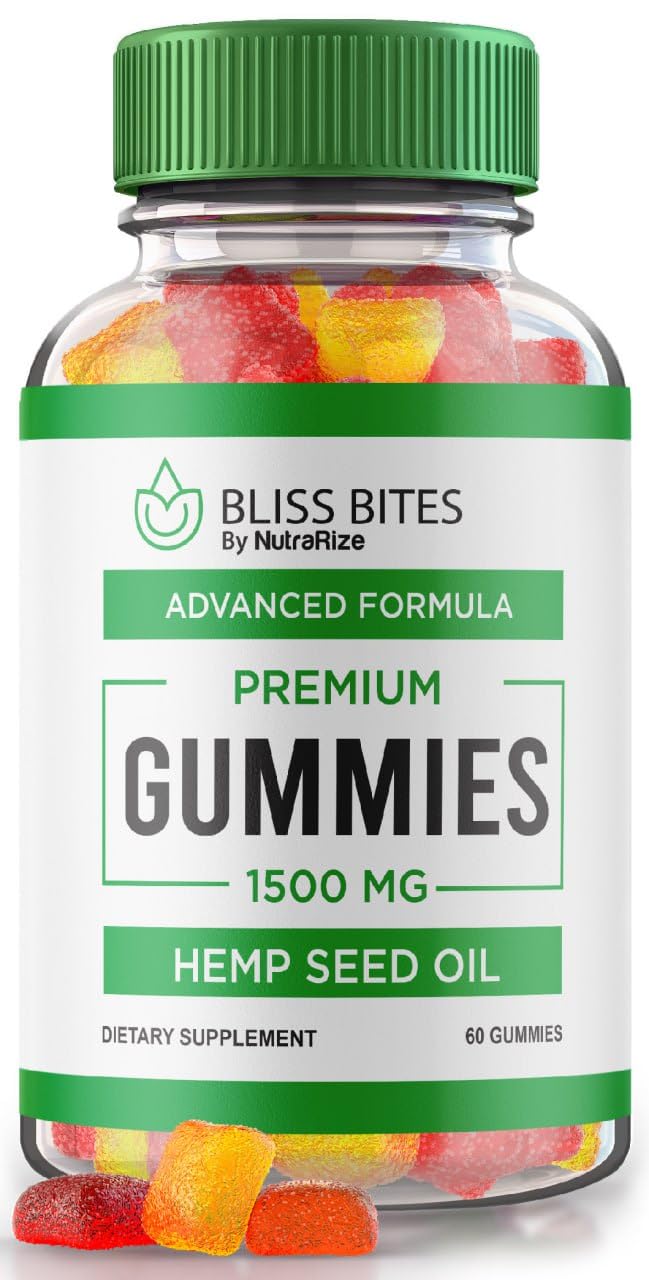 NutraRize Bliss Bites Premium Gummies, 60 Count