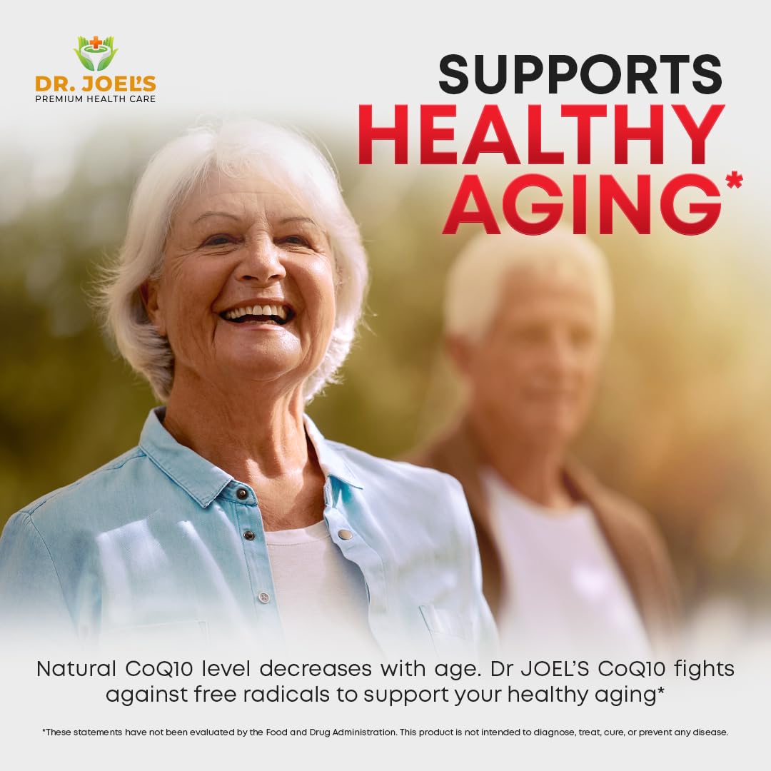 Dr. JOEL'S MOM NUTRIX COQ10 500 mg Maximum Potency & Absorption Immune Support 150 Softgels