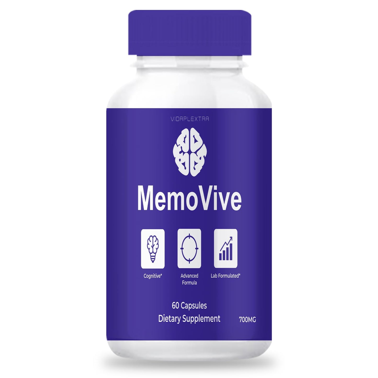 VIDAPLEXTRA Memo Vive - MemoVive Advanced, 60 Capsules