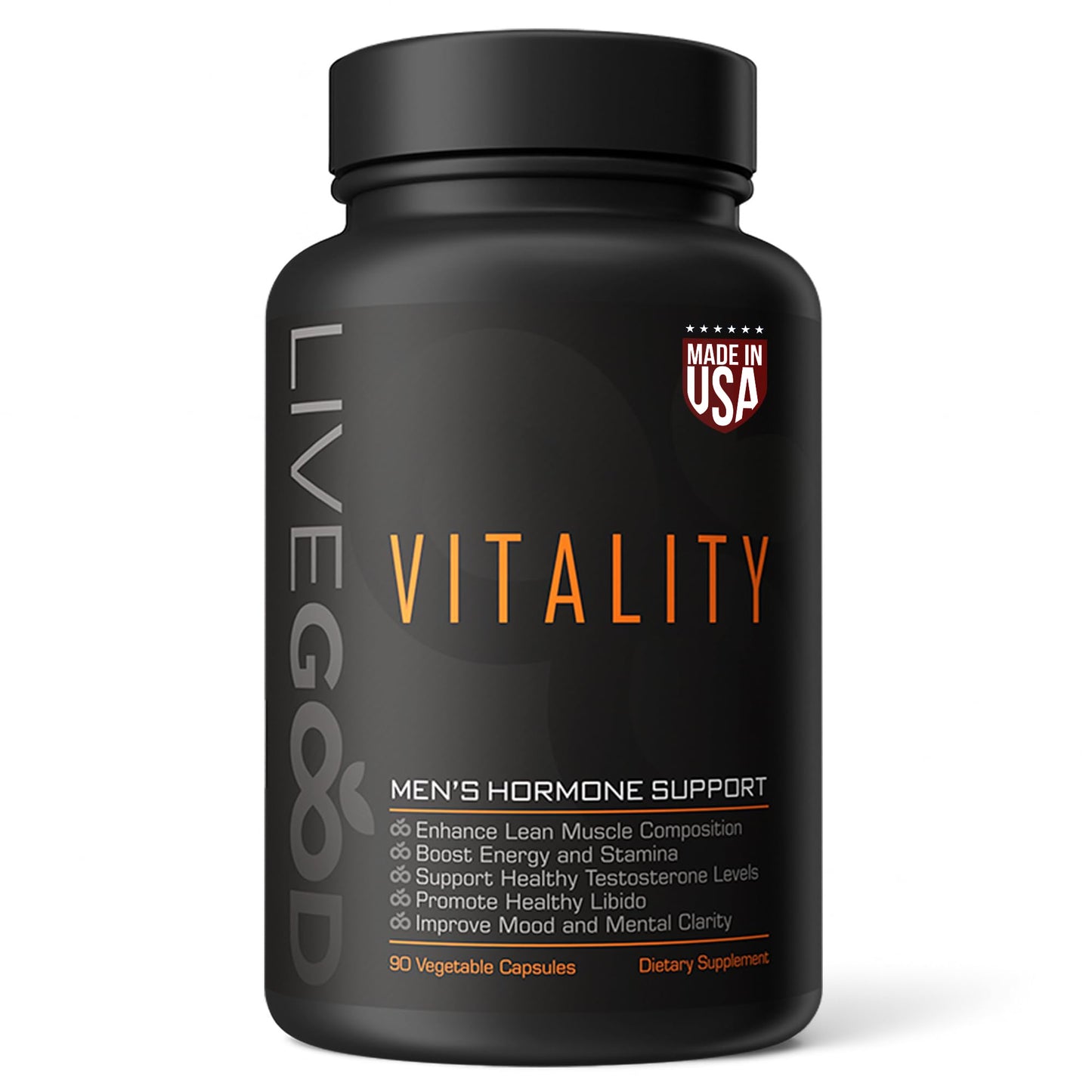 LIVEGOOD Vitality Men’s Support 90 Capsules