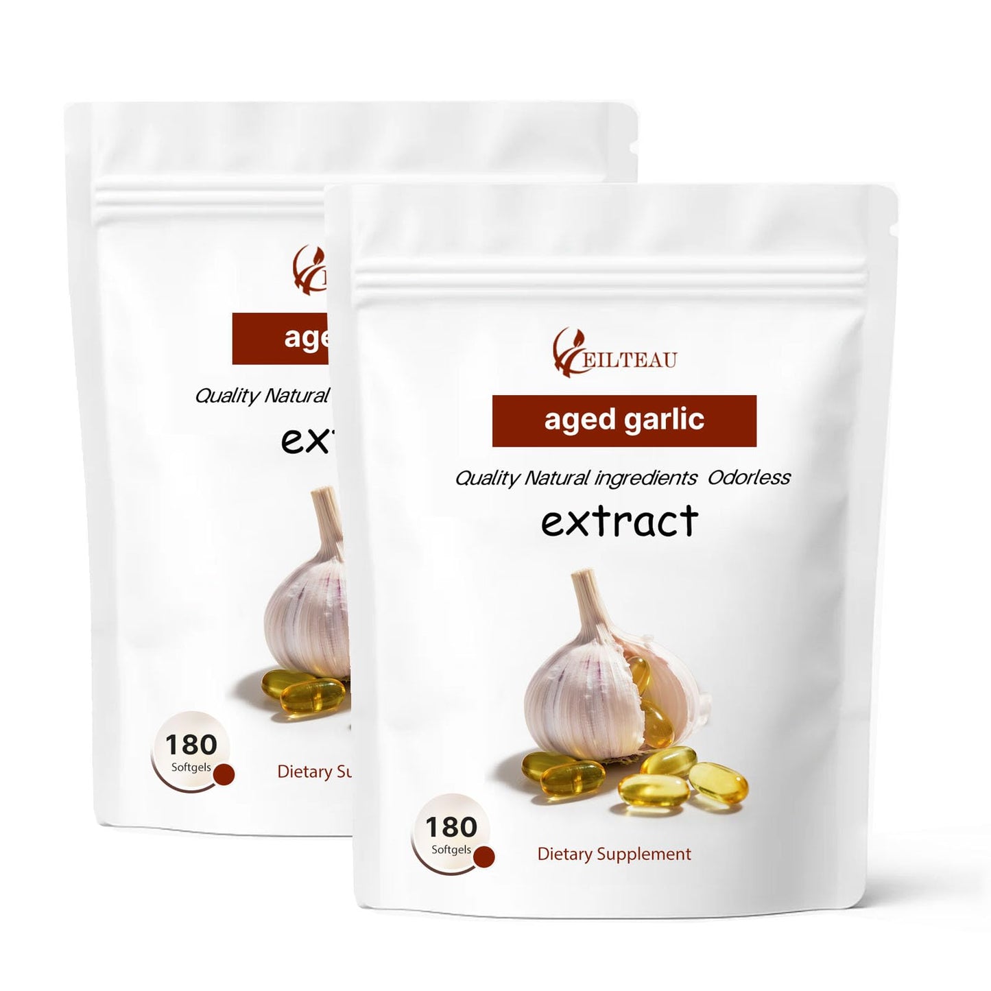 EILTEAU Aged Garlic Extract Softgel 180 Count