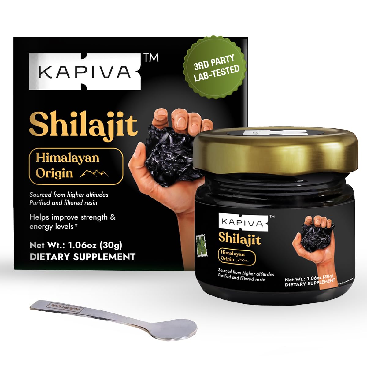 Kapiva Himalayan Shilajit Softgel 1 Count