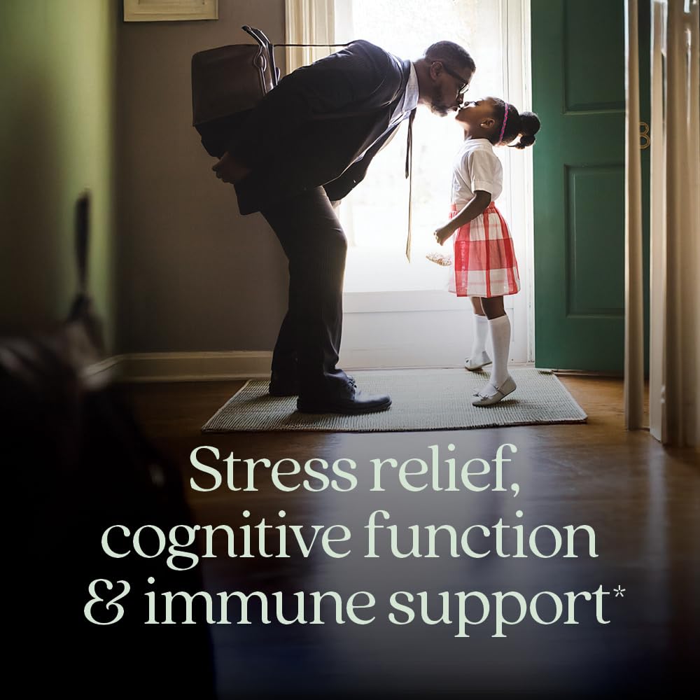New Chapter Stress Relief Supplement Holy Basil Force with Supercritical Holy Basil for Stress Support + Immune Support + Non-GMO Ingredients, Vegetarian Capsules, 30 Count