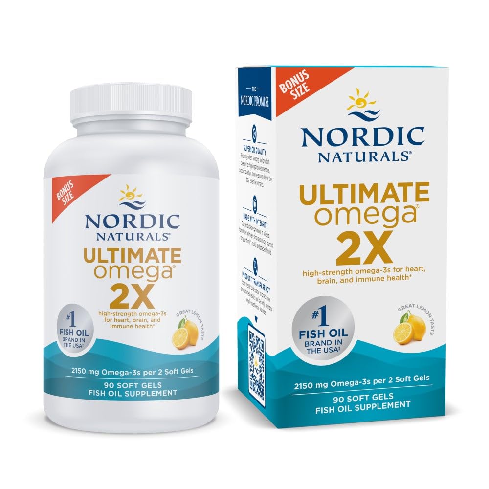 Nordic Naturals Ultimate Omega 2X 90 Softgels