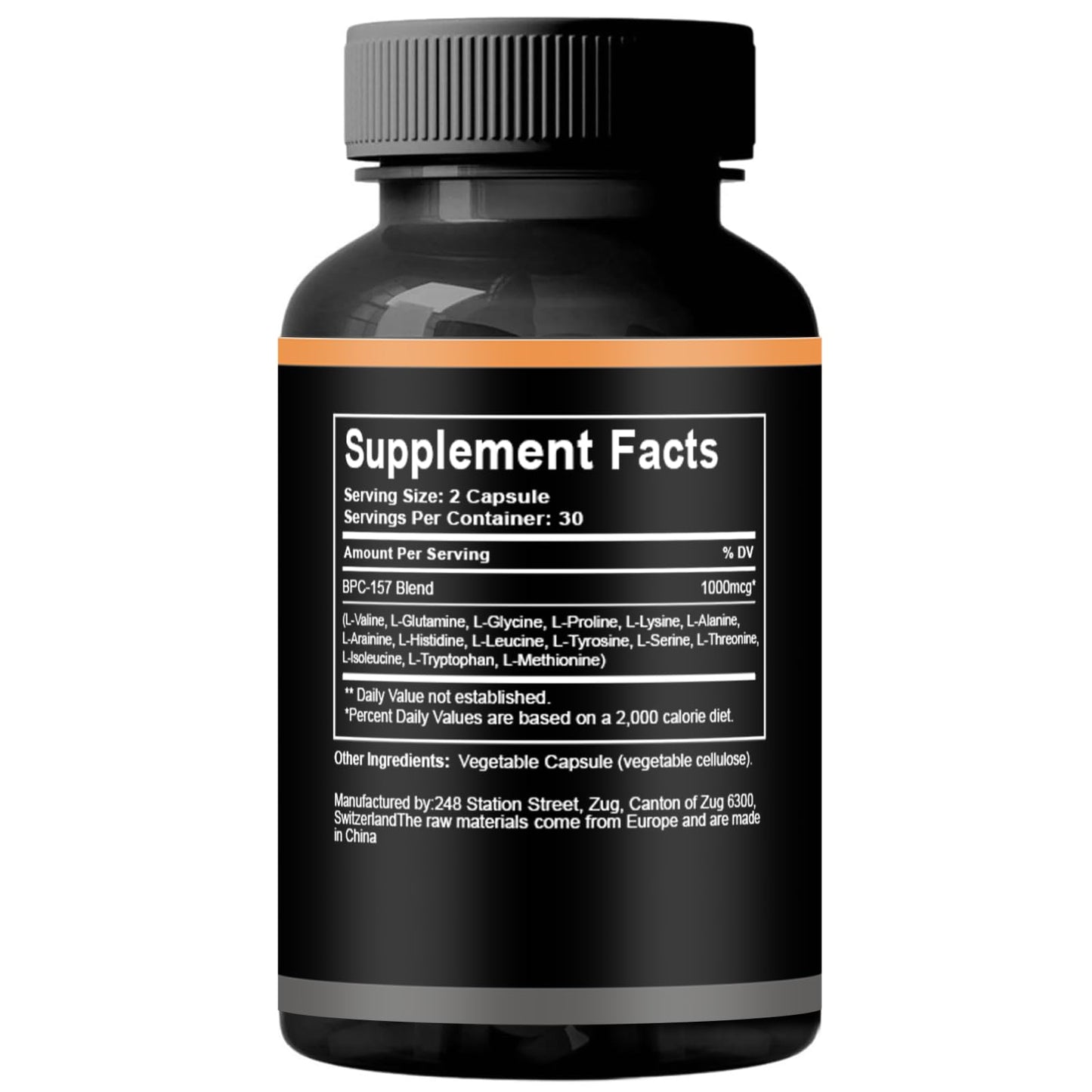 Ysoibva Collagen BPC-157 1000 mcg Capsules, 120 Capsules