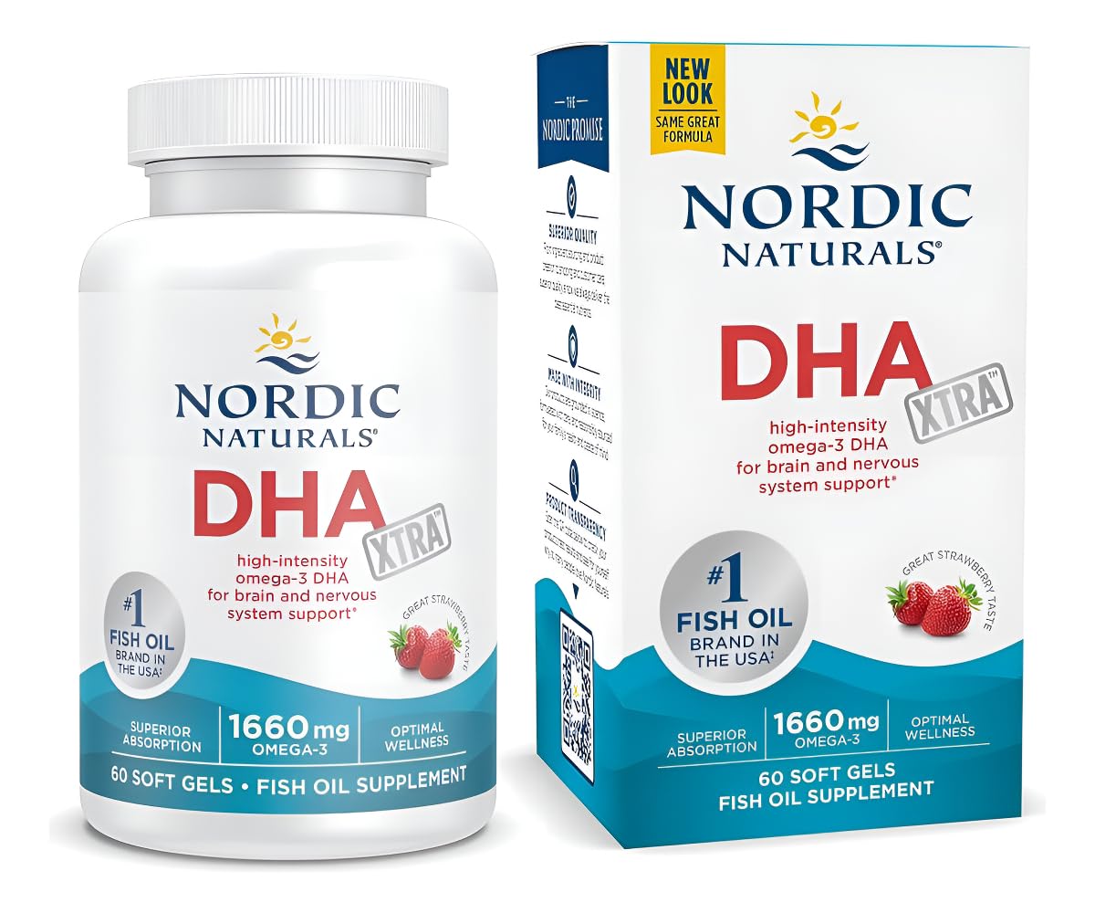 Nordic Naturals DHA Xtra Softgels 60 Count