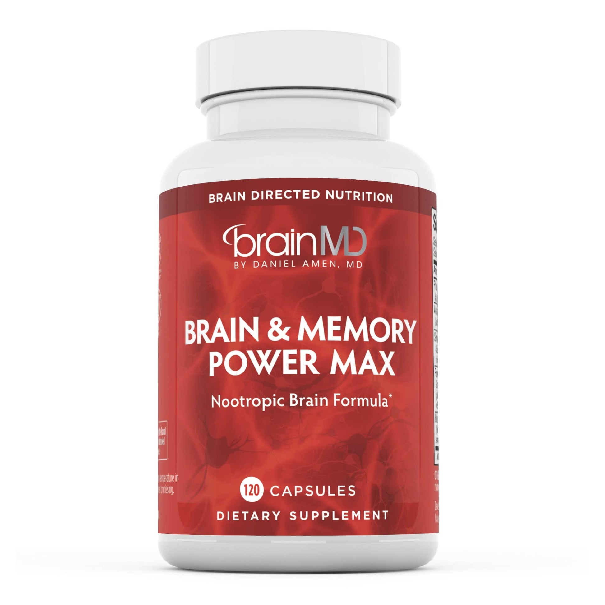 BRAINMD Dr Amen Brain & Memory Power MAX Capsules, 120