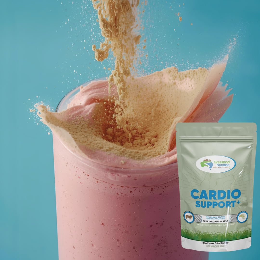 GRASSLAND NUTRITION Cardio Support+ Powder 4.2 Ounce