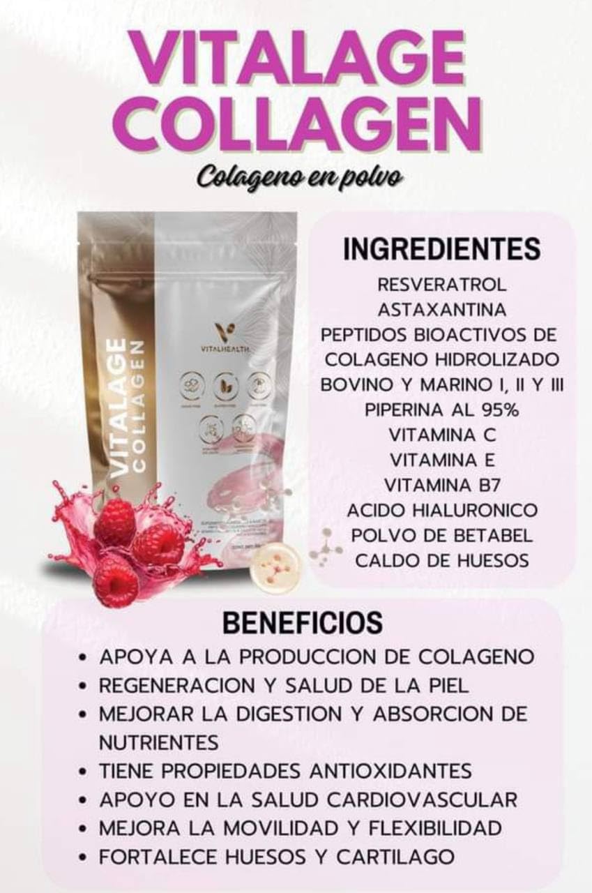 Generic Collagen Supplement with Resveratrol Powder 1