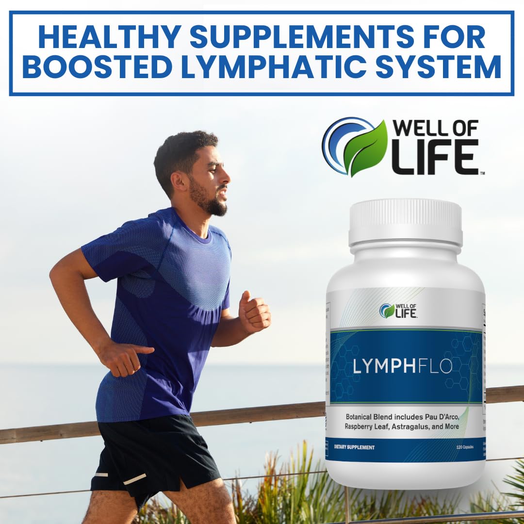 Well of Life LymphFlo Capsules, 120 Count