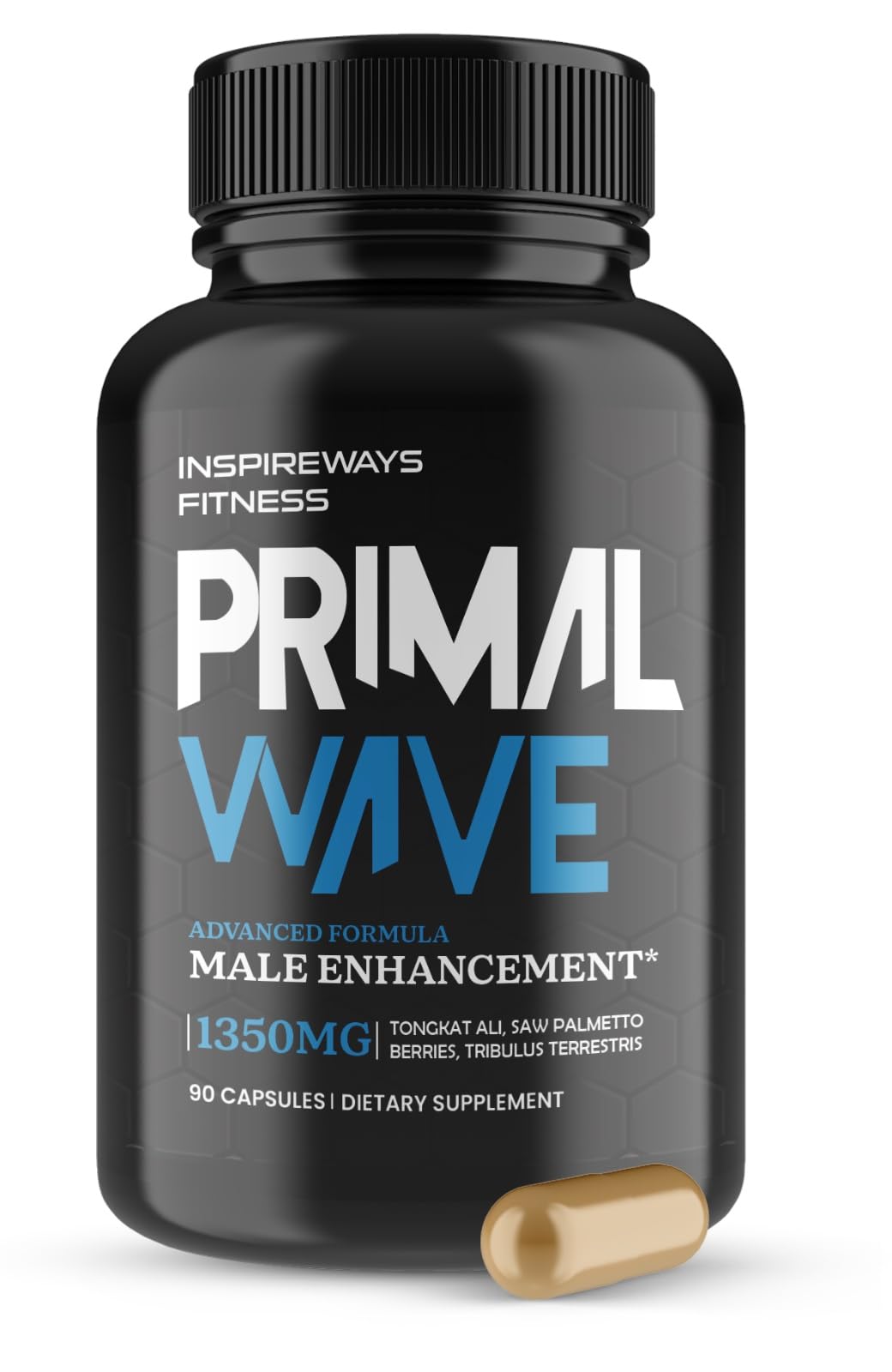 Fitness InspireWays Primal Wave Supplement Capsule, 90 Count