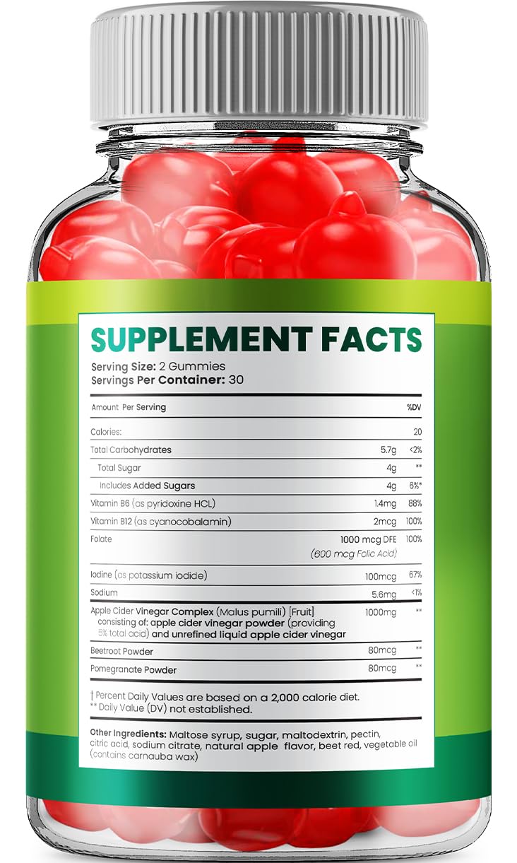 Indelo Essential Keto ACV Gummies, 180 Gummies