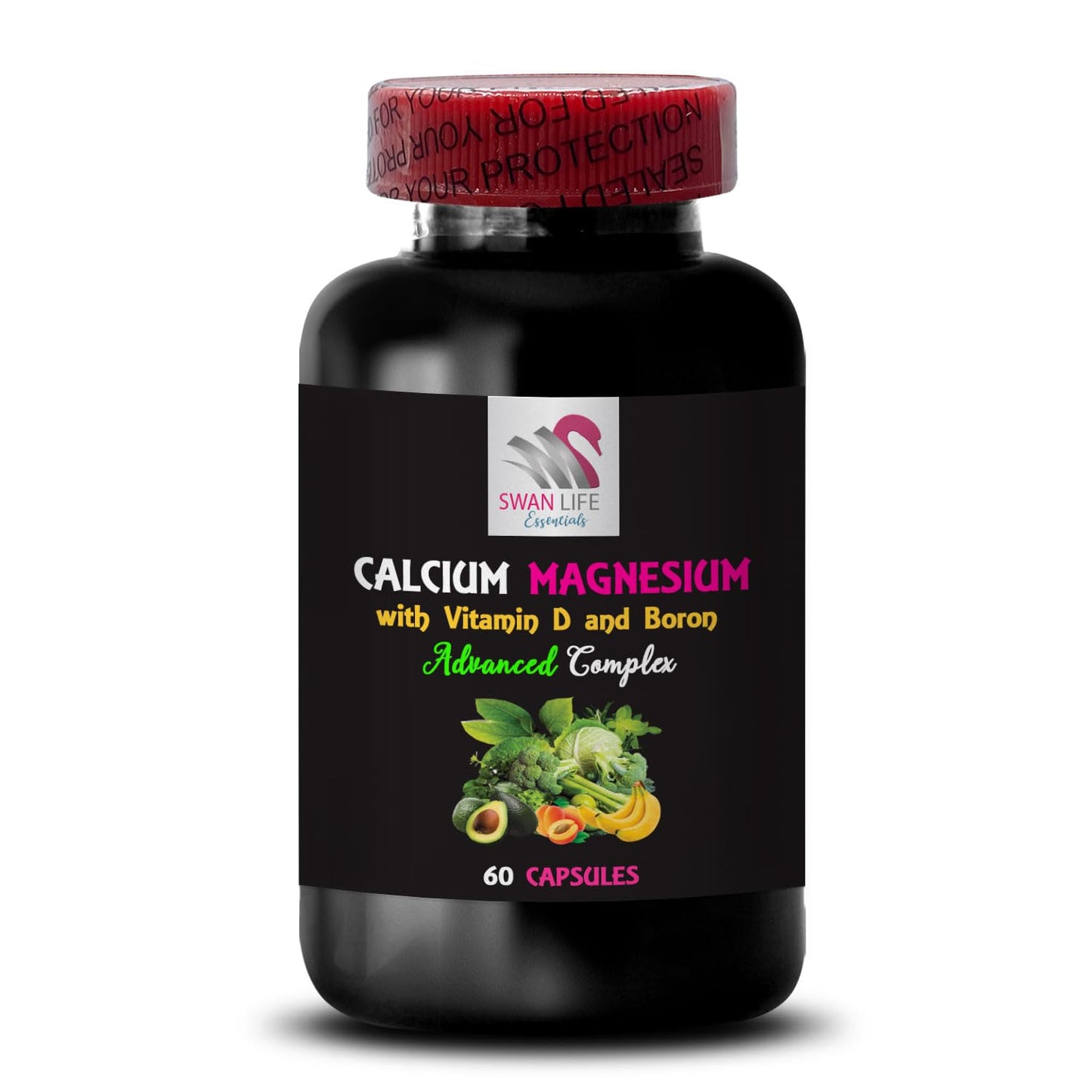 SWAN LIFE ESSENTIALS Calcium Magnesium Supplement Capsule 60 Count