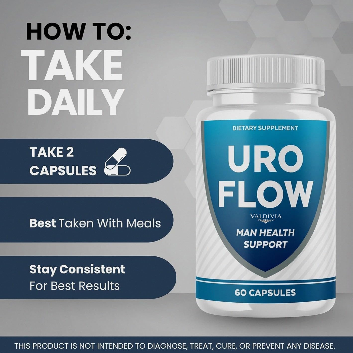 Valdivia UroFlow Capsules, 300 Capsules