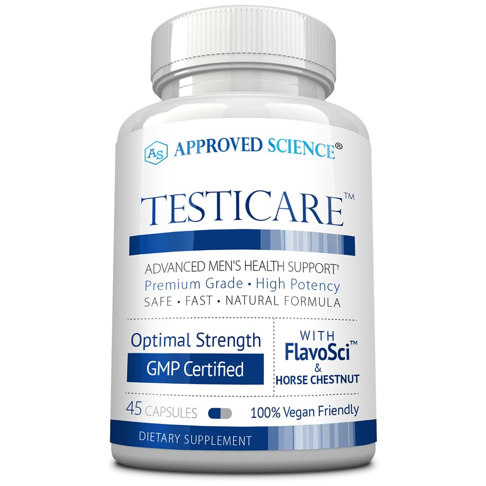 Approved Science TestiCare Testicular Vein Support Capsules, 45 Capsules