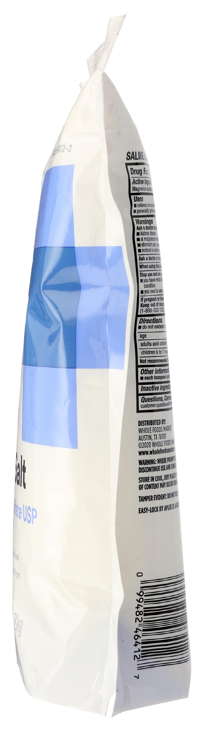 365 by Whole Foods Market First Aid Epsom Salt Magnesium Sulfate USP Powder, 64 Ounce