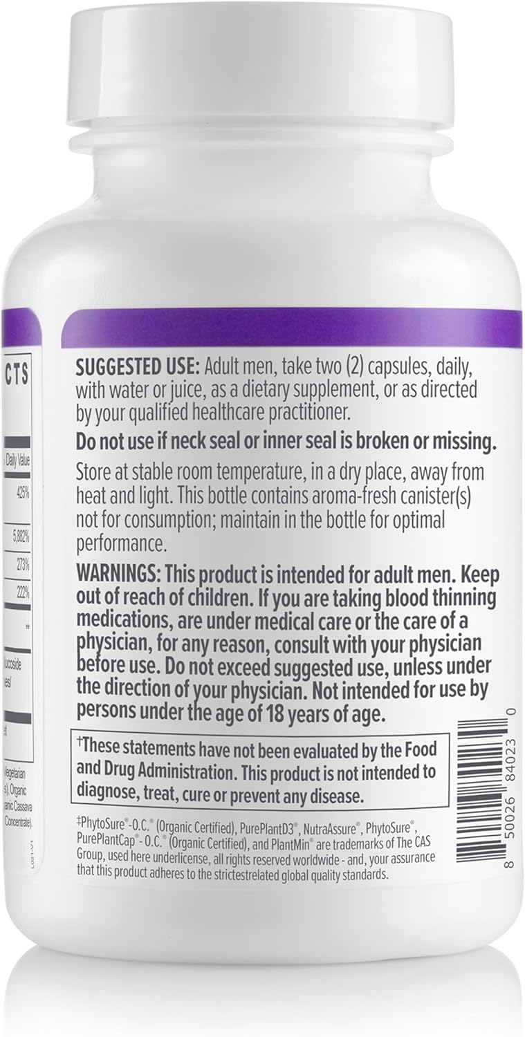 Biote HIS-T Healthy Testosterone Balance Support for Men, 60 Capsules