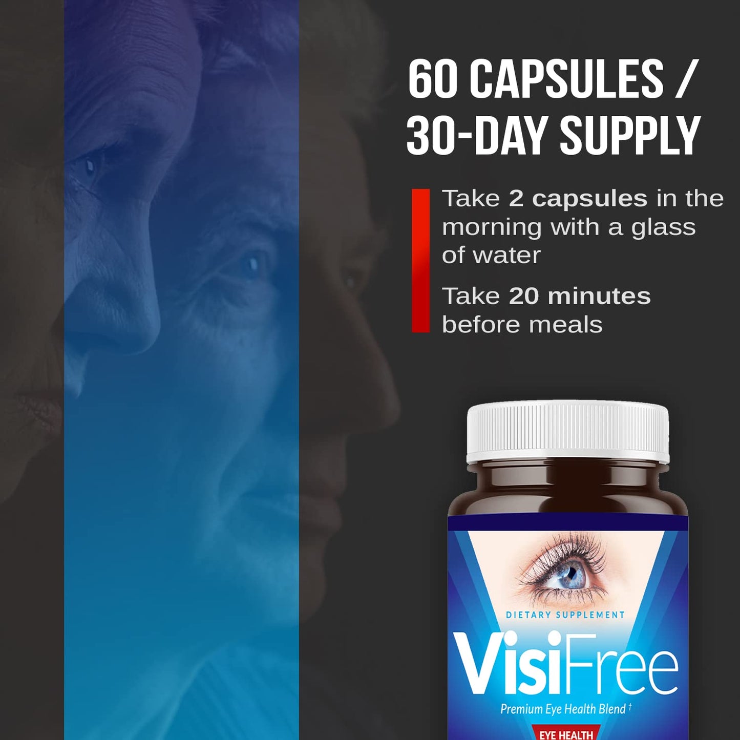 VisiFree Eye Health Capsules, 1 Count