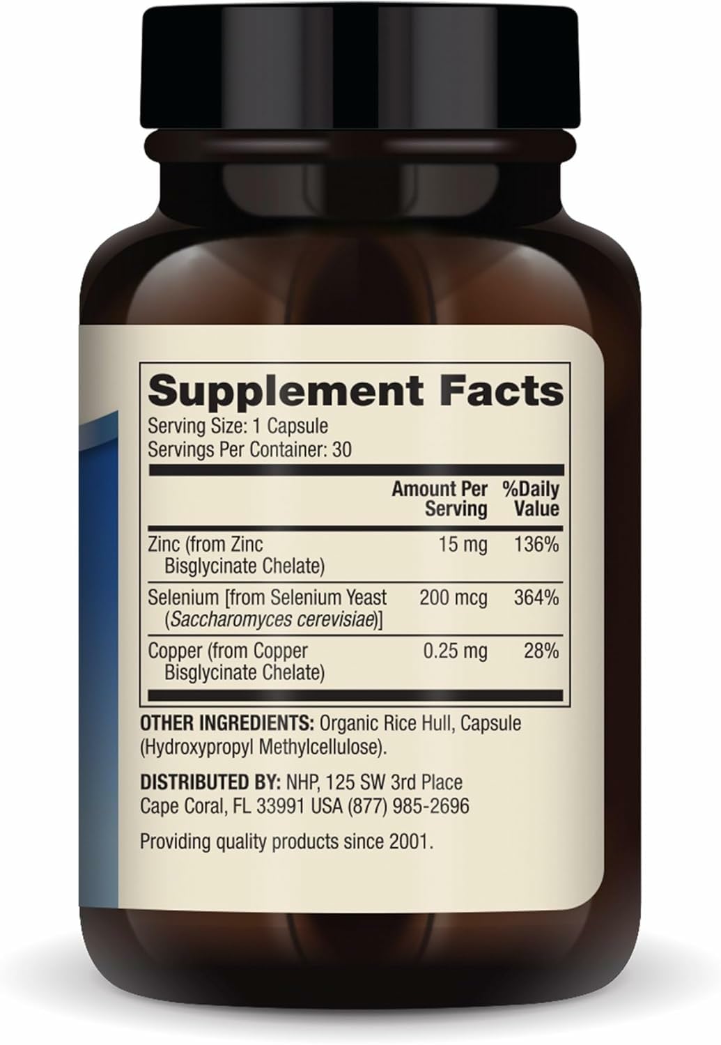 Dr. Mercola Zinc Plus Selenium Capsules 30 Count