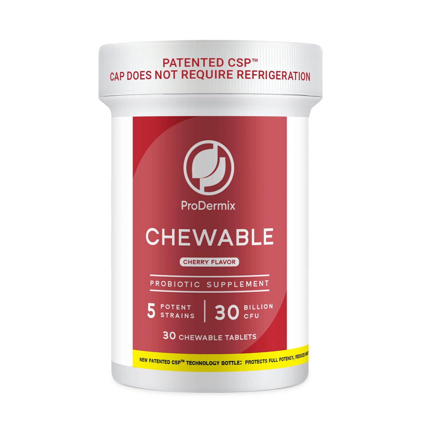 PRODERMIX Chewable Probiotic 30 Billion CFU 30 Tablets