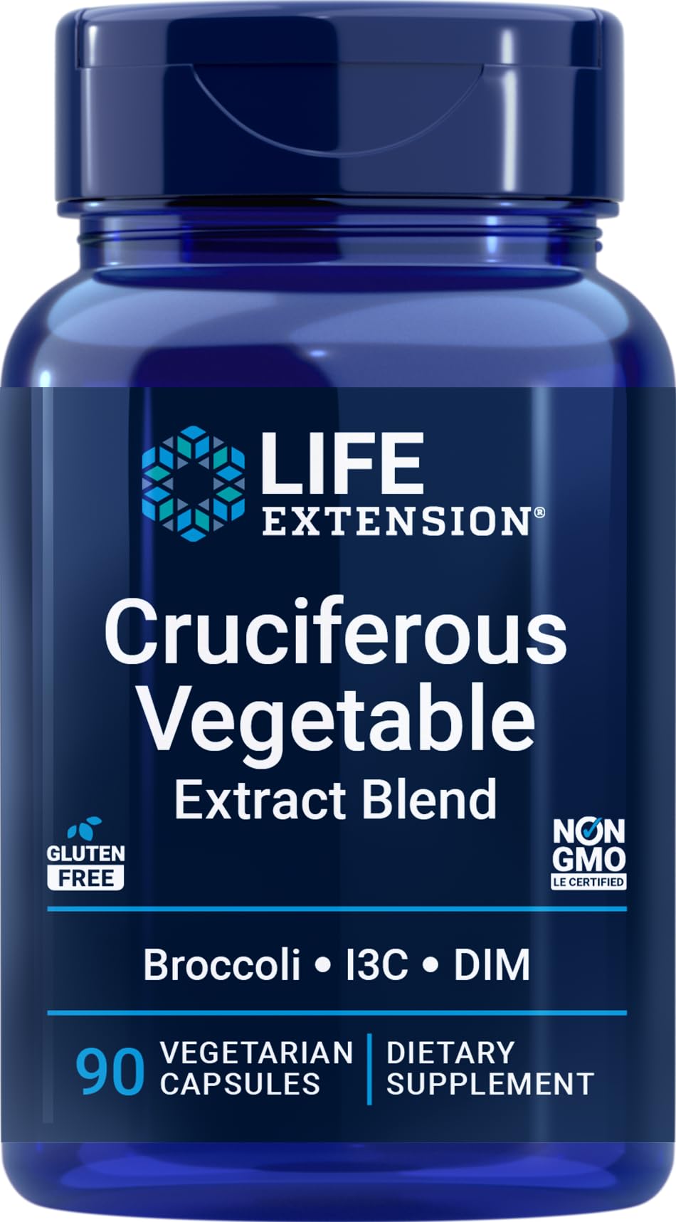 Life Extension Cruciferous Vegetable Extract Blend Capsule 90 Count
