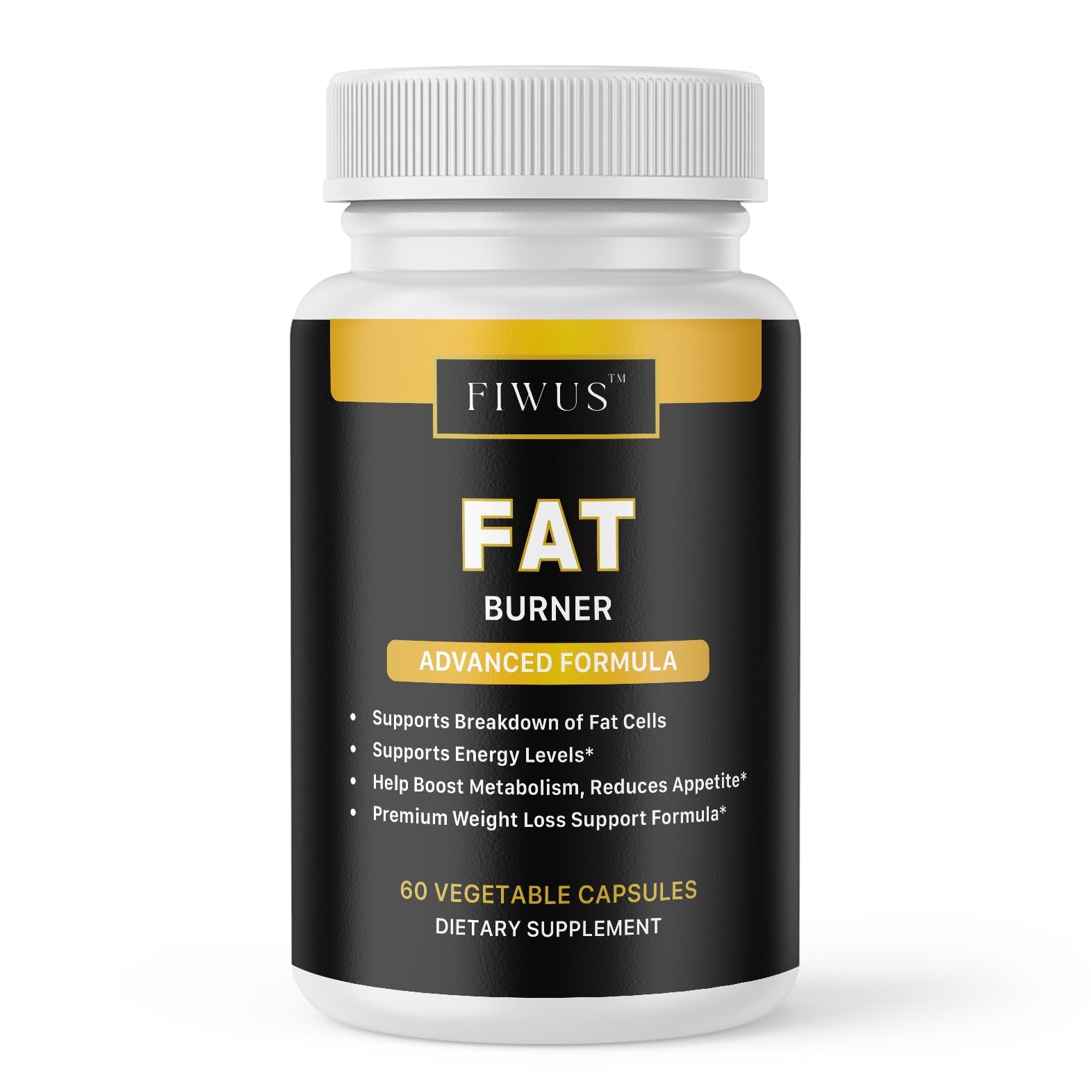 Fitness InspireWays Fat Burner Pills Official Premium All Natural Daily Health Support Capsule 60 Capsules