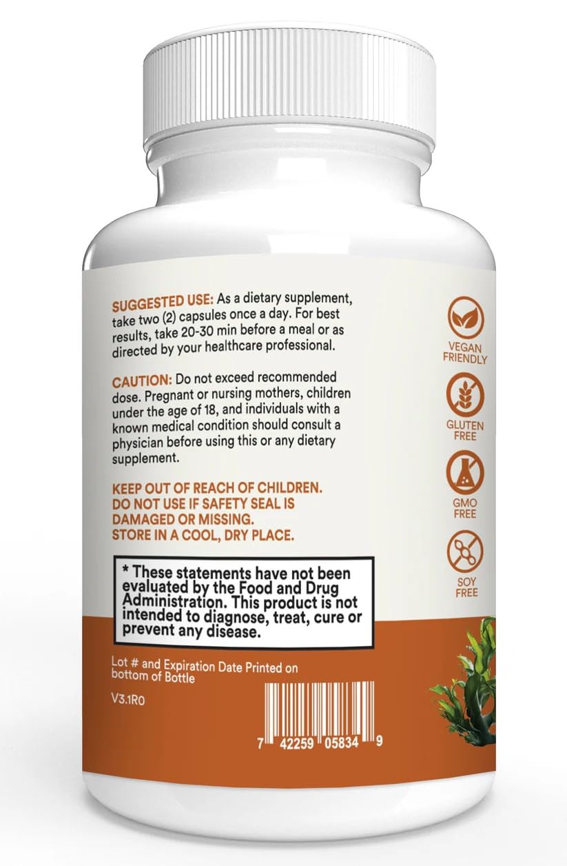 One Good Earth Sea Moss Capsules 60 Count