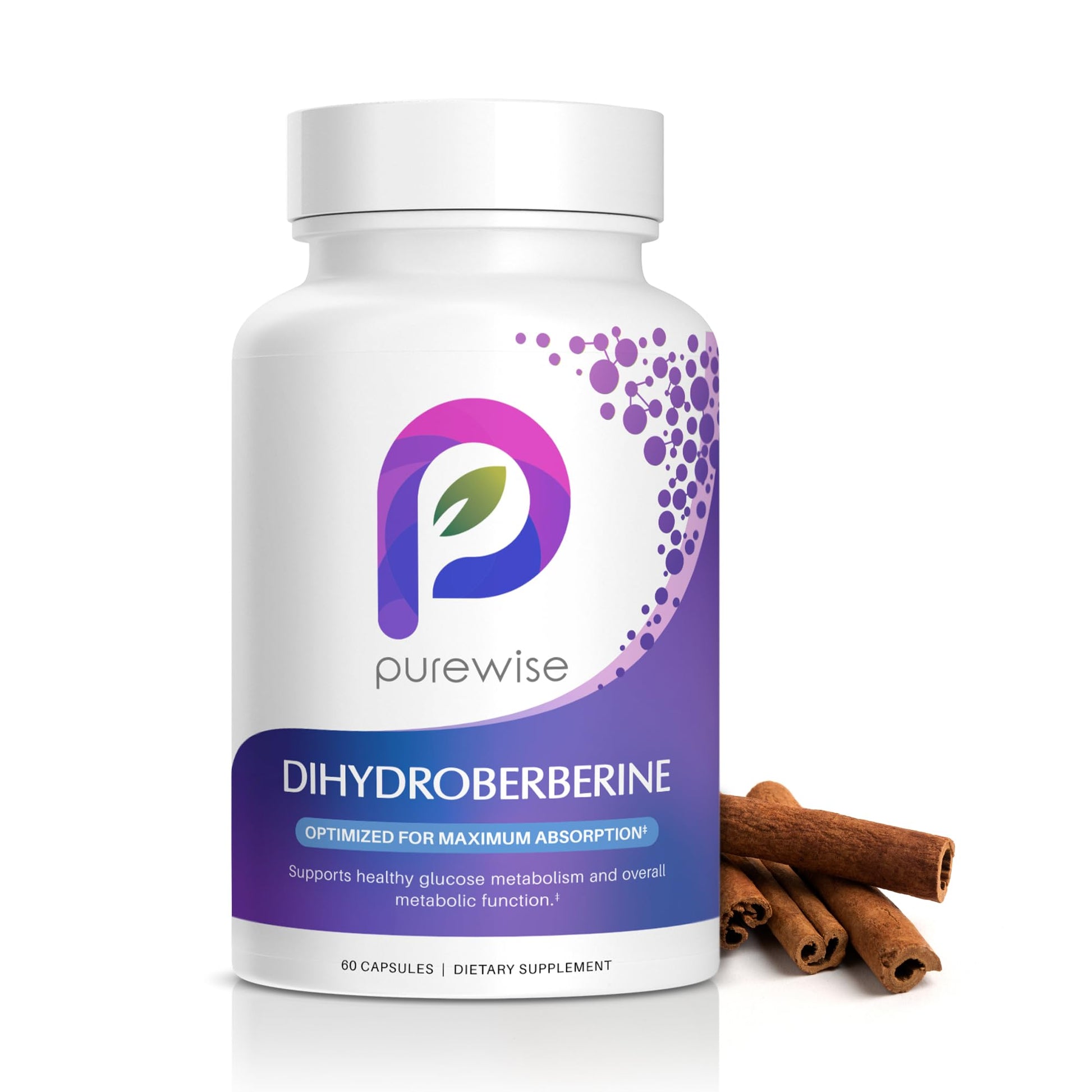 PureWise Dihydroberberine, 60 Capsules