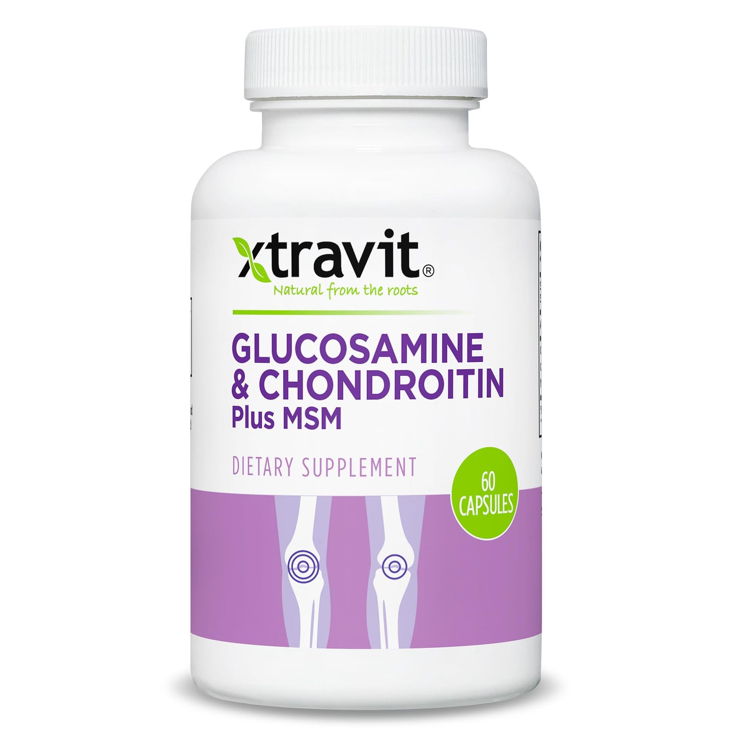 Xtravit Glucosamine Chondroitin MSM Capsules, 60 Capsules