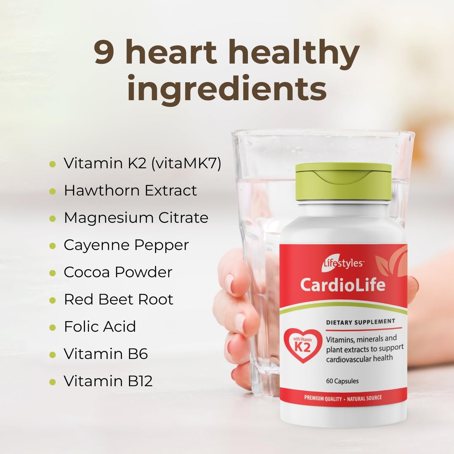 Intra CardioLife Supplement Capsule 60 Capsules