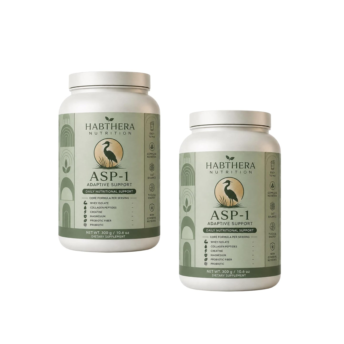 VOKIMAX Habthera ASP-1 Adaptive Support Protein Powder, 1 Count