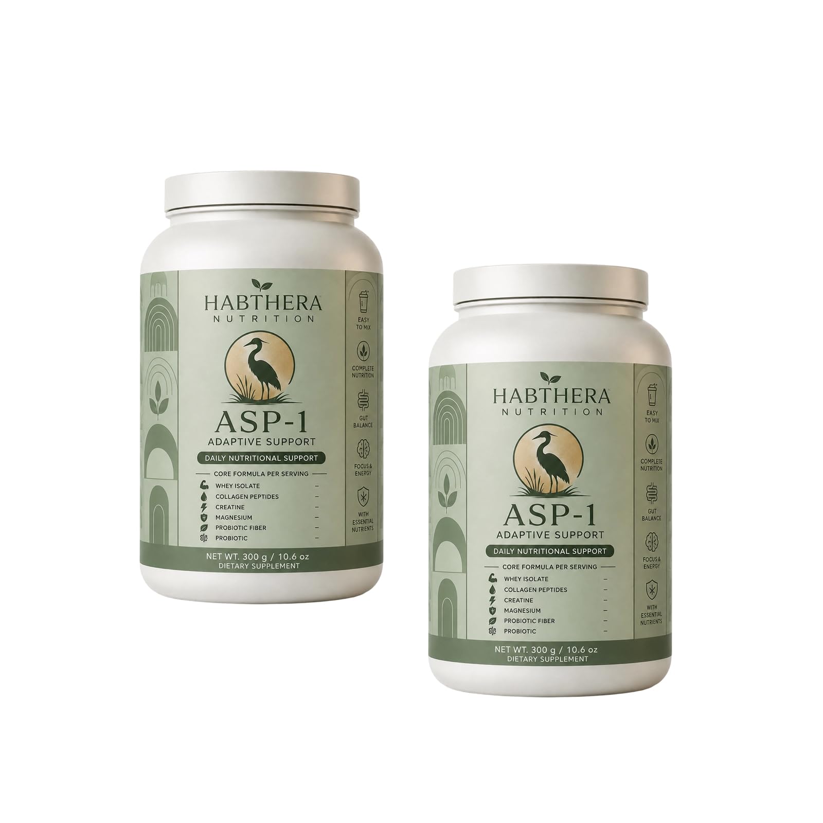 VOKIMAX Habthera ASP-1 Adaptive Support Protein Powder, 1 Count