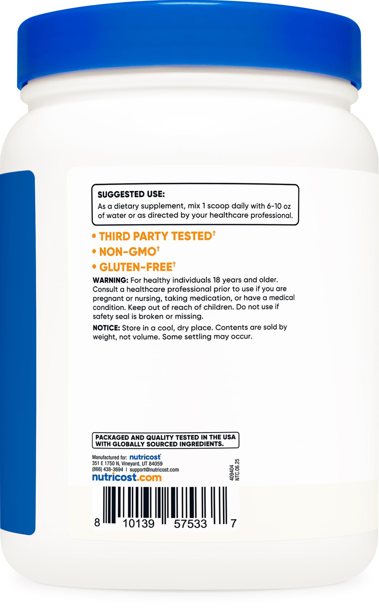 Nutricost Acetyl L-Carnitine Powder 17.637