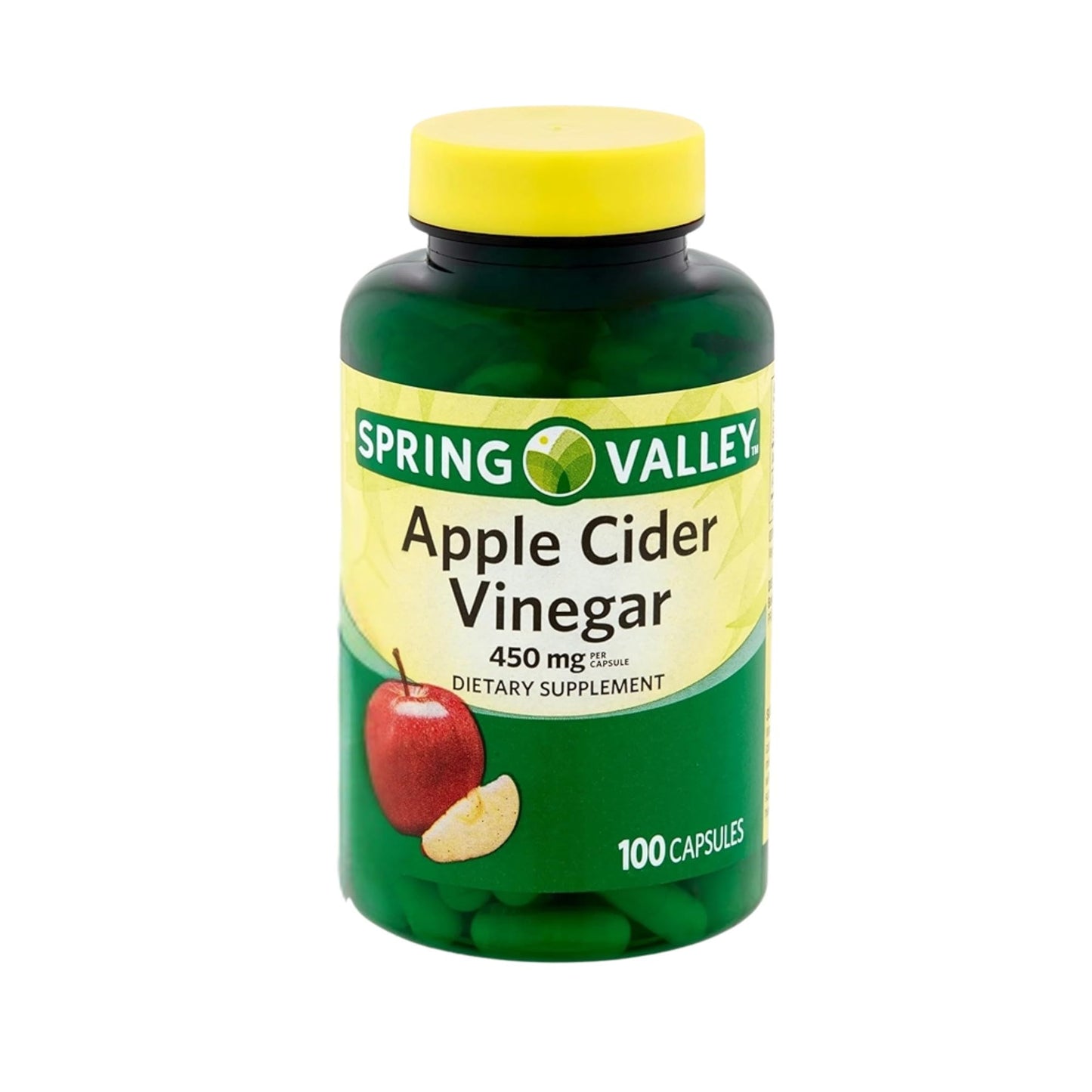 Unique Bundle Store Apple Cider Vinegar 450mg Capsules 100 Count