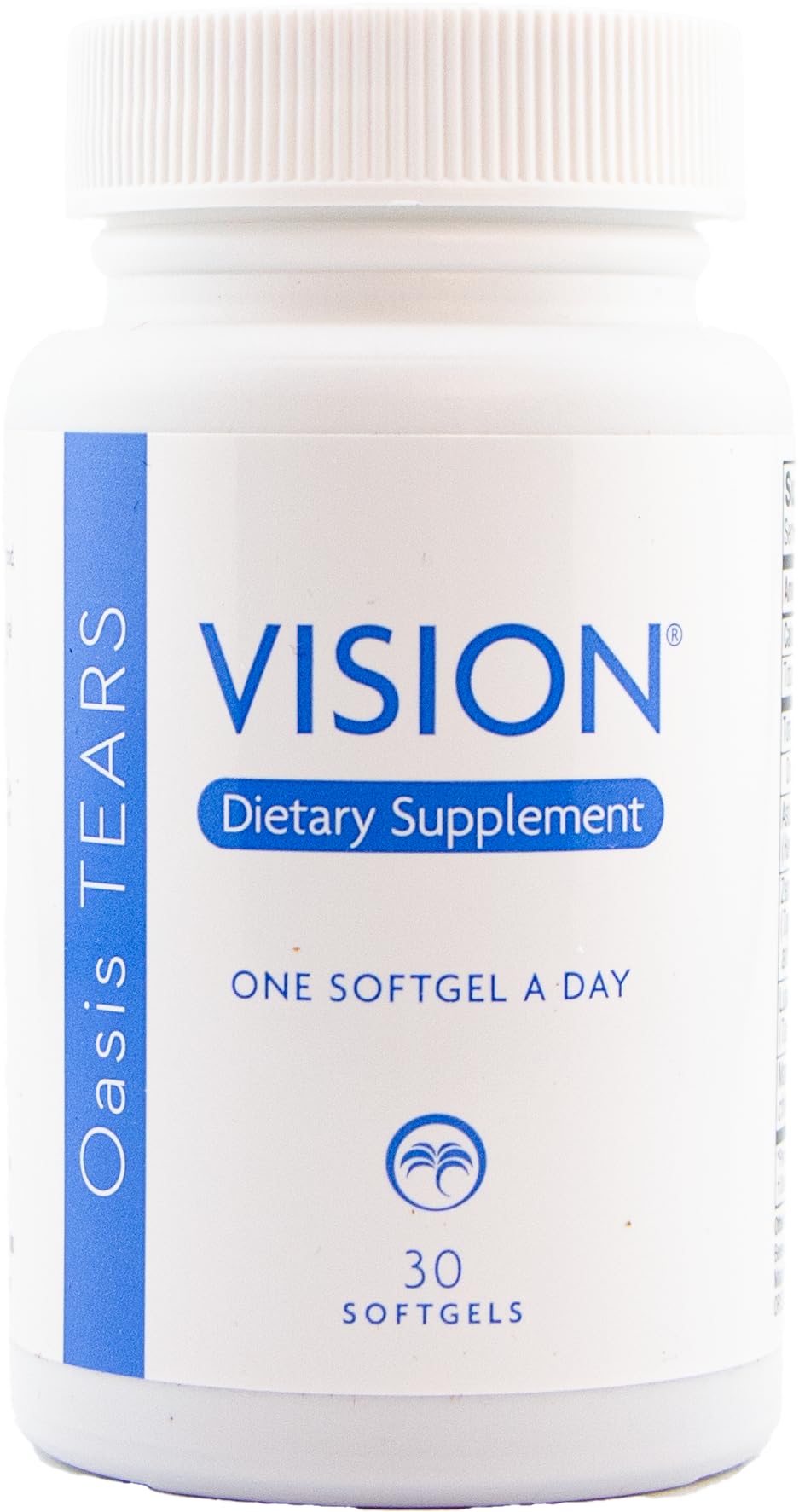 Oasis TEARS VISION ON3010 Dietary Supplement for Eye Health with Maqui Berry, Astaxanthin, Zeaxanthin, Lutein & DHA 30 Softgels