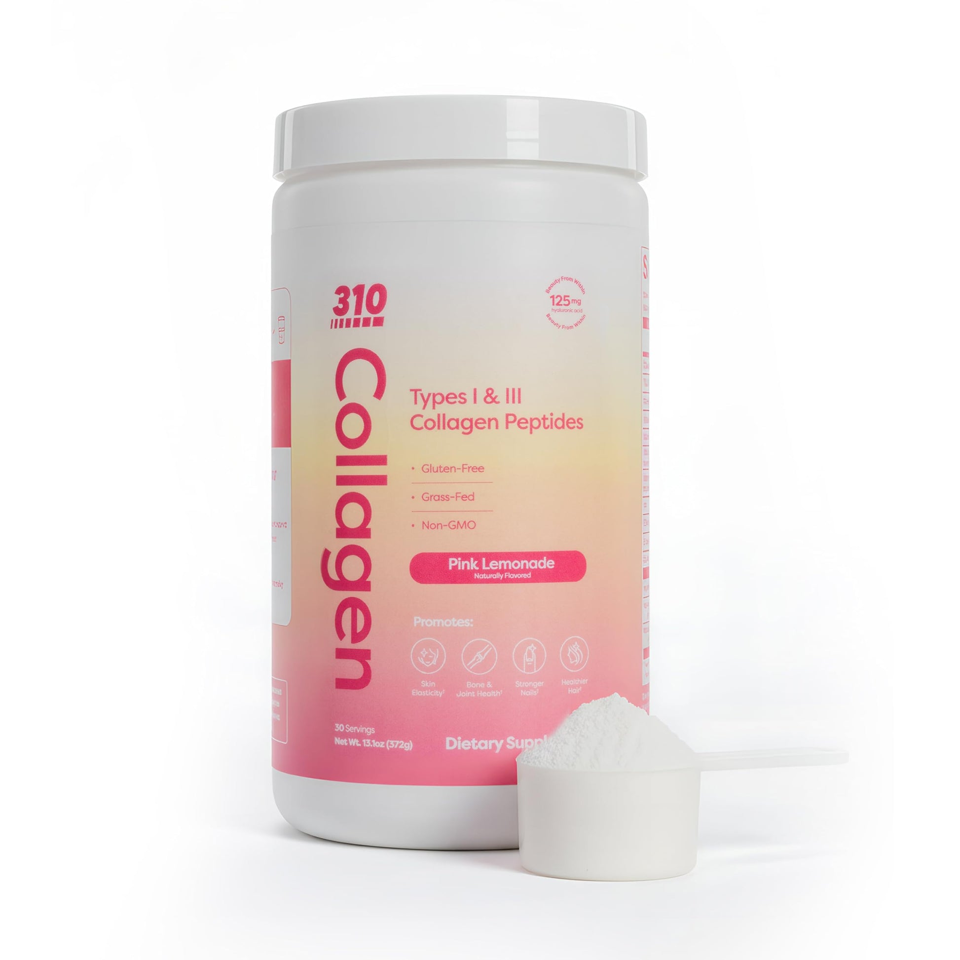 310 Nutrition Collagen Peptides Powder, 12.48 Ounce