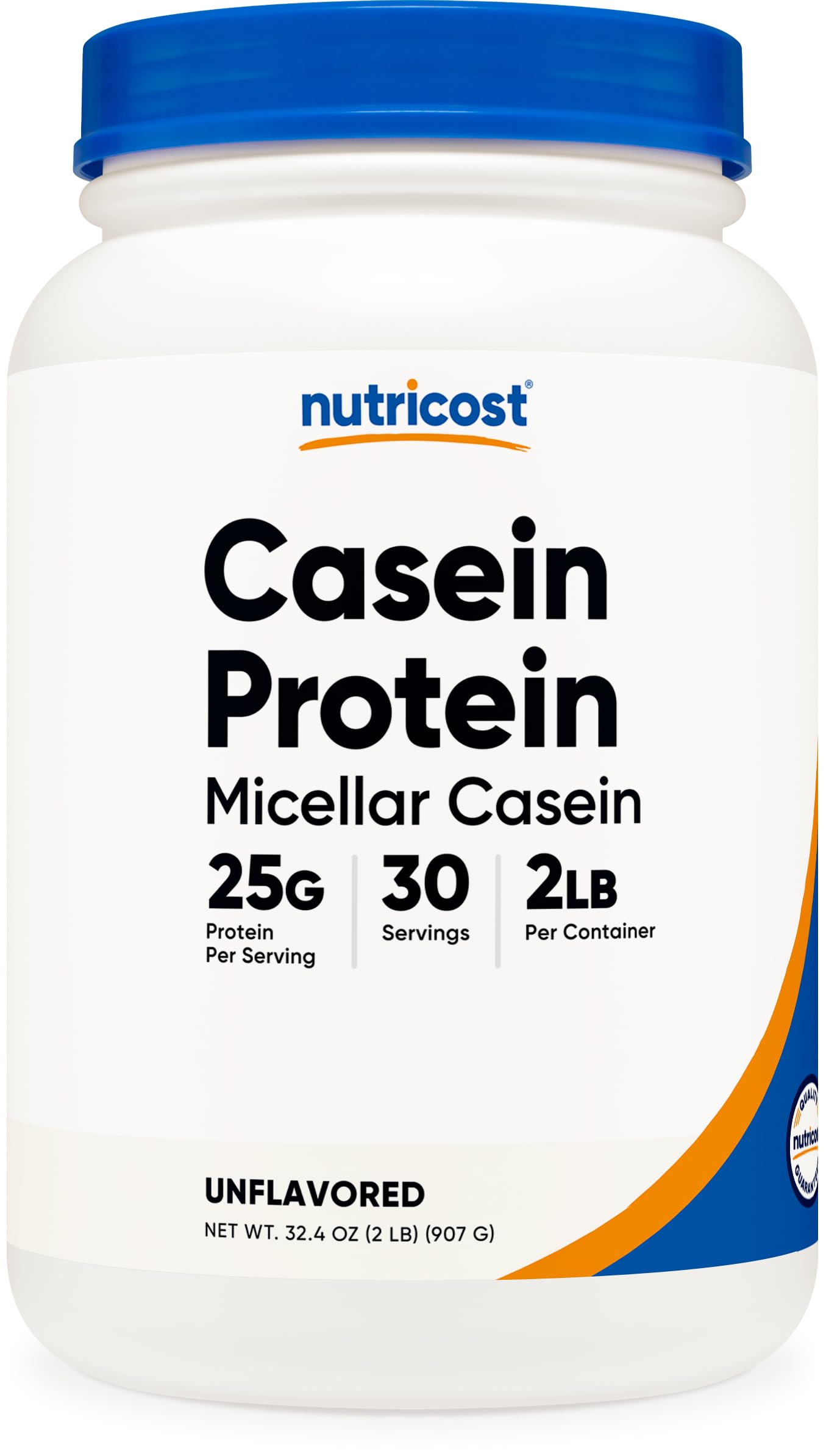 Nutricost Casein Protein Powder (Unflavored) 32.4