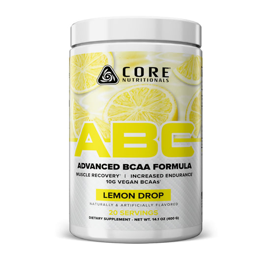 Core Nutritionals ABC Advanced BCAA Supplement Amino Acid Recovery Blend with Glutamine, Beta Alanine, Citrulline Malate Powder 14 Servings