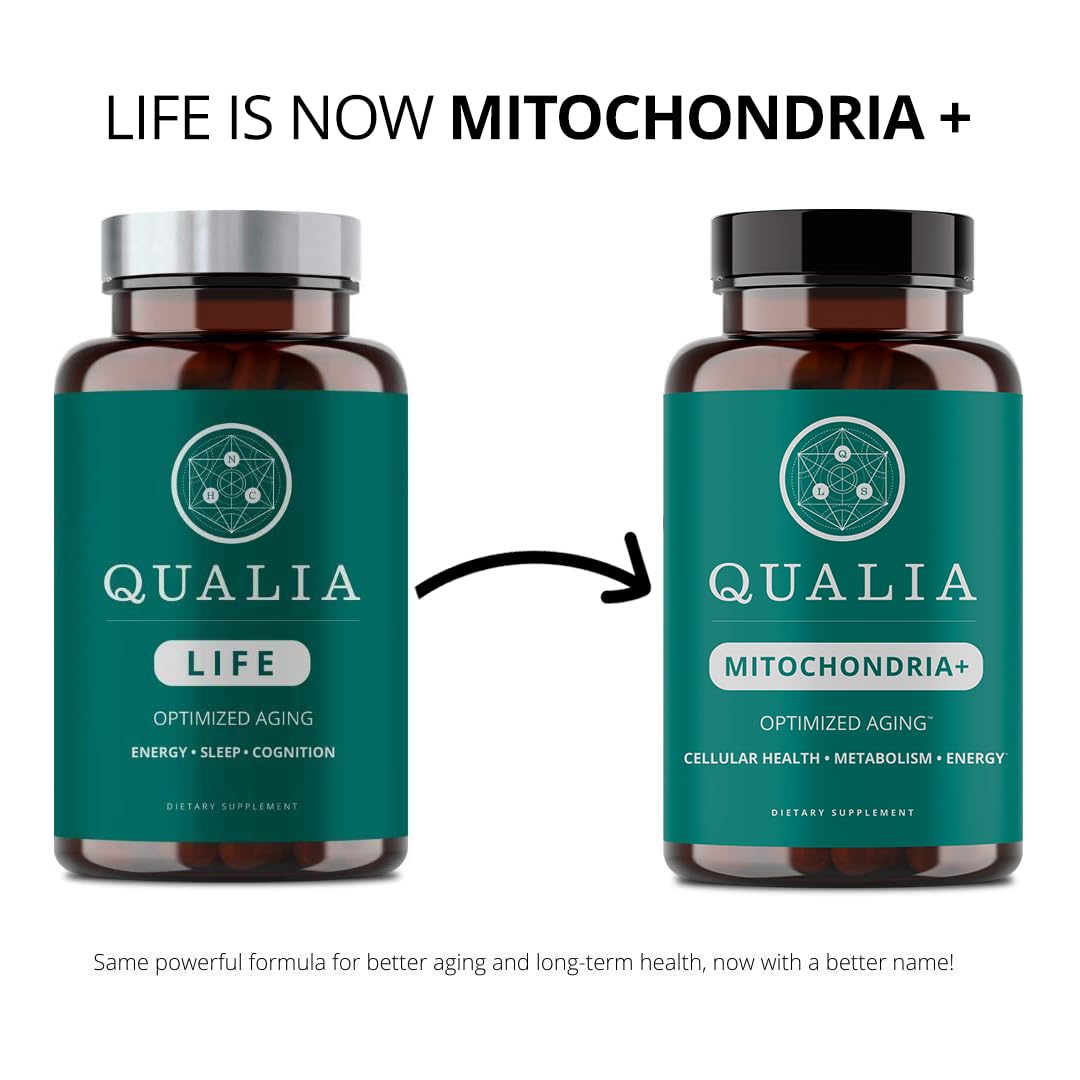 Qualia Life Sciences Mitochondria+ 160 Capsules