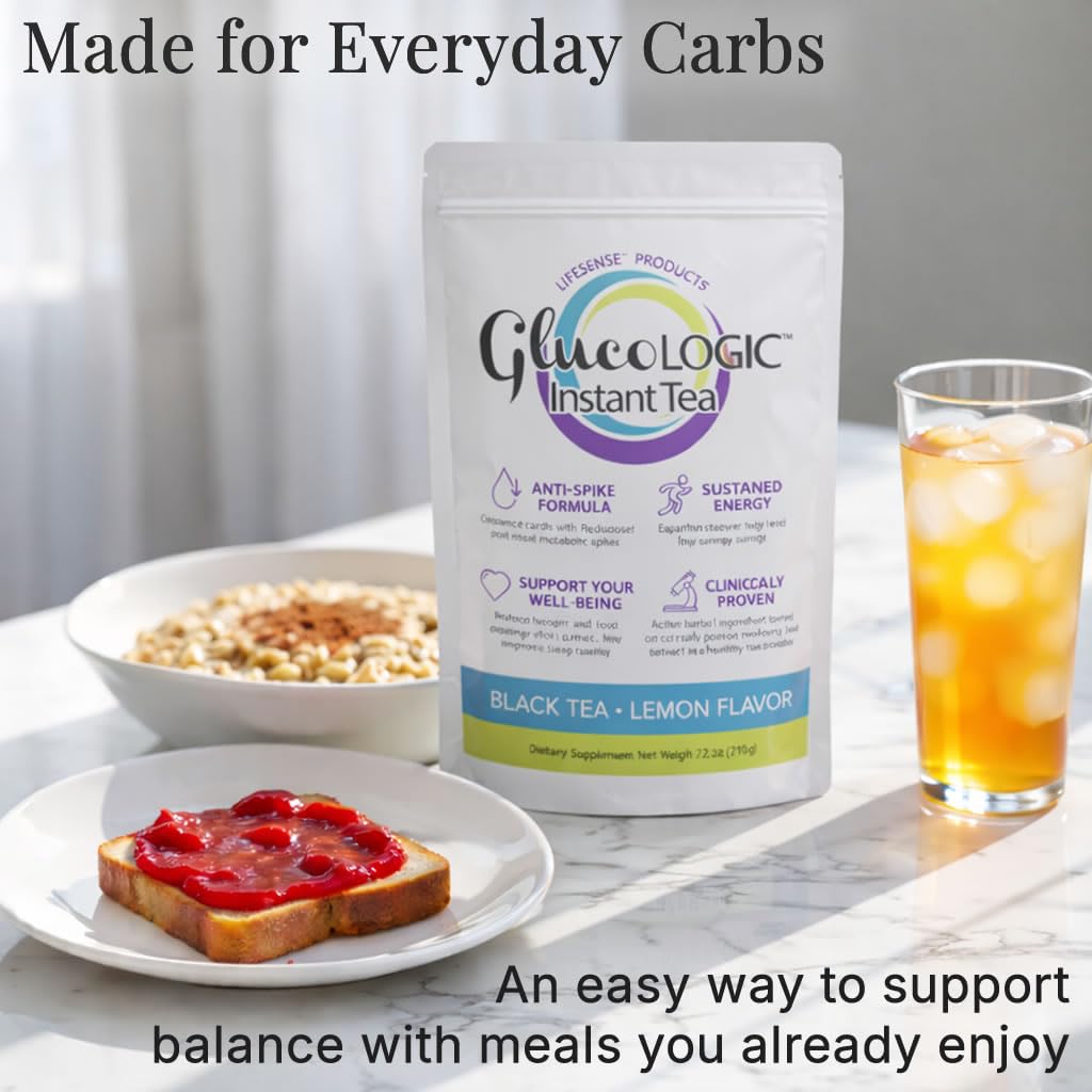 LIFESENSE GlucoLogic White Mulberry Functional Tea Powder 3.1747