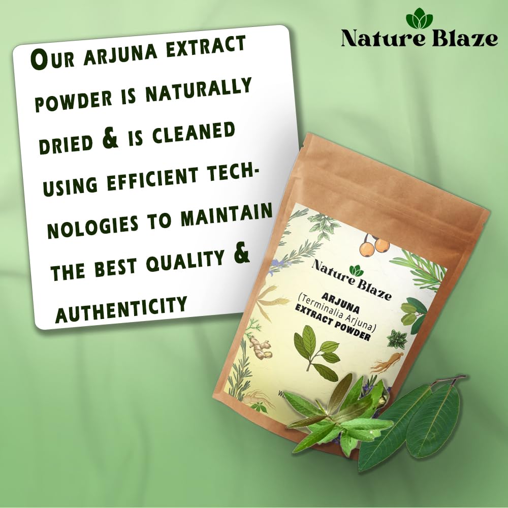 Nature Blaze Arjuna Extract Powder 7.1 Ounce