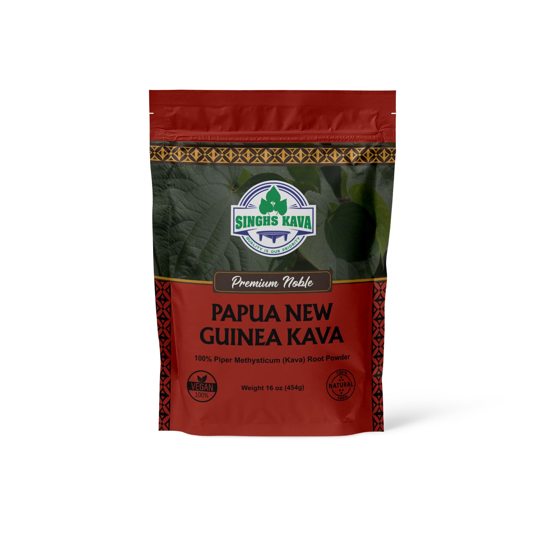 SINGHS Noble Kava Roots Powder, 16 oz