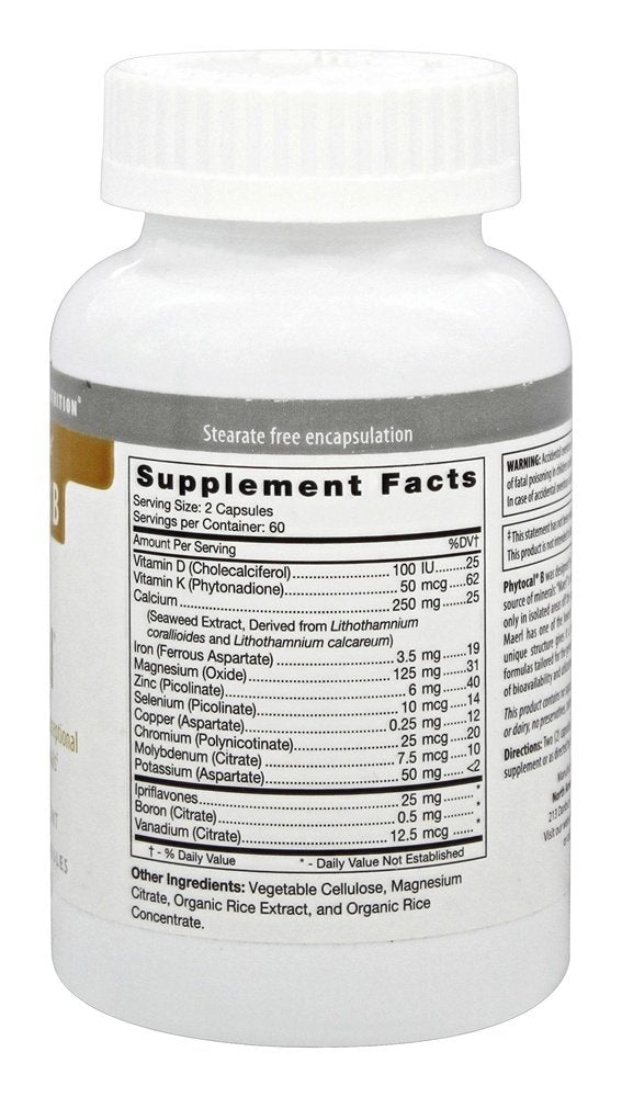 D'Adamo Personalized Nutrition Phytocal B Capsule 120