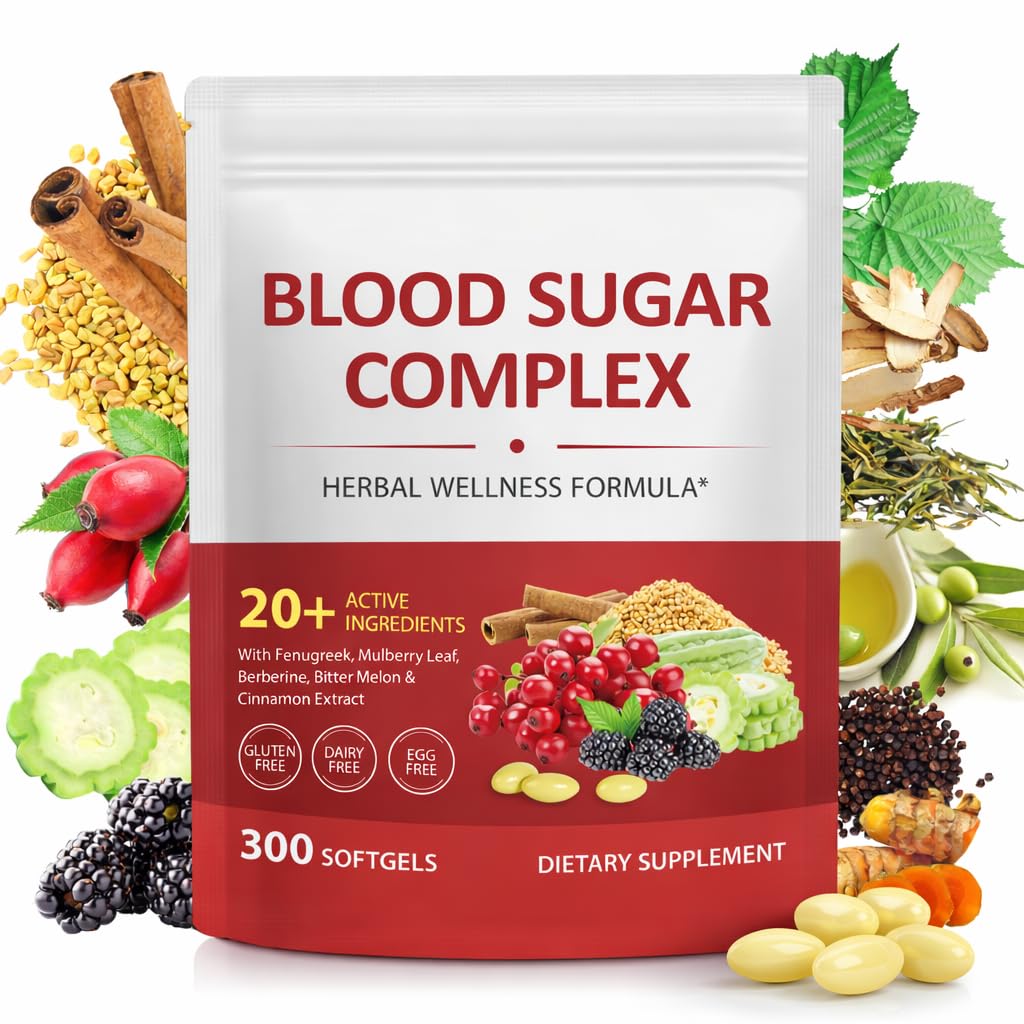 Generic Blood Sugar Support Complex Softgels 300