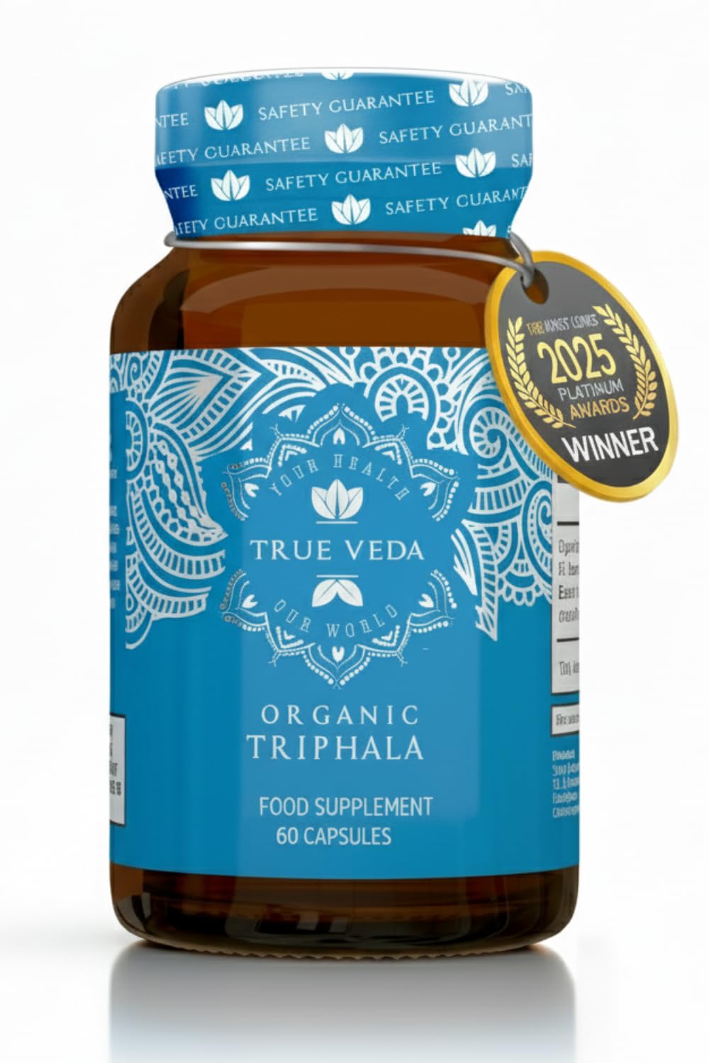 True Veda Triphala Capsules 60 Count