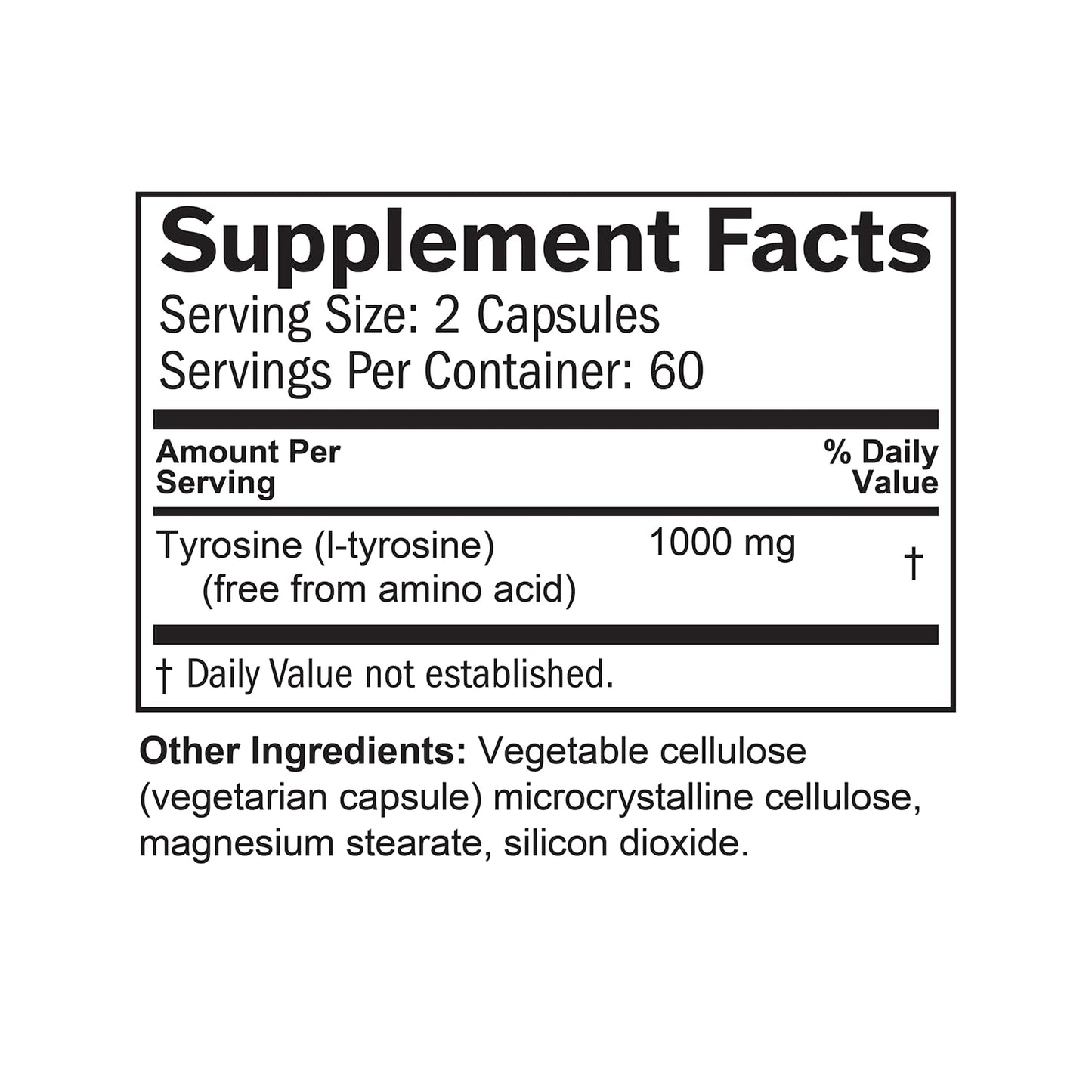 BRAINMD Dr Amen Tyrosine Capsule 120