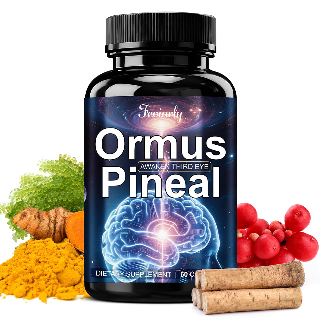 Feviarly Ormus Pineal Brain, 60 Capsules